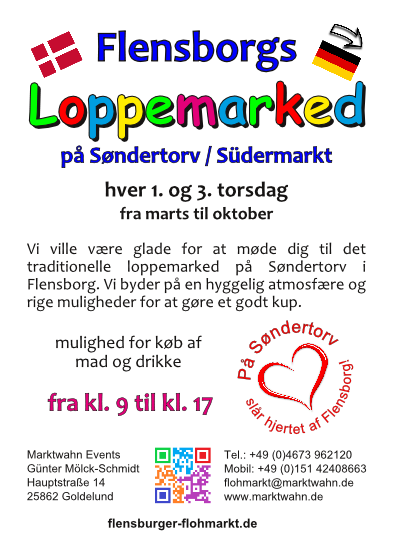 Flensborgs Loppemarked på Søndertorv
